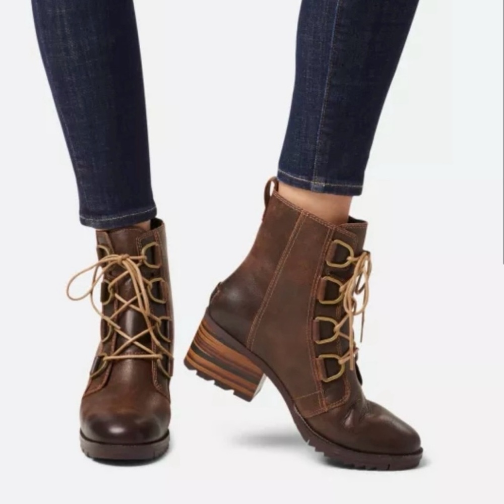 Sorel Cate Boot, size 8, brown